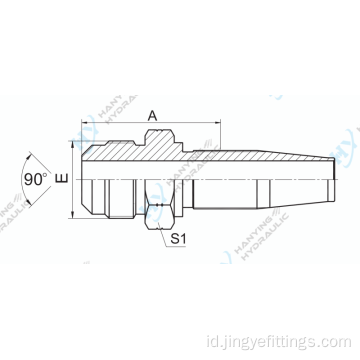 Sae Pria 90 Cone Hydraulic Fittings